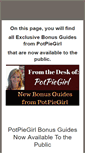 Mobile Screenshot of potpiegirlproductions.com